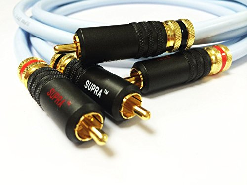Supra Cables Eff-ISL Chinch Kabel 1m