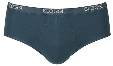 Sloggi Men's Basic Midi Knickers, Blue, 36 UK