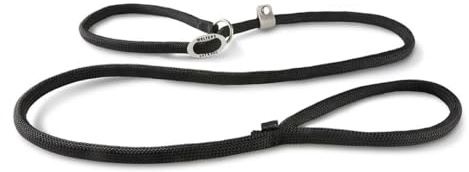 Wolters | Moxonleine K2 in Schwarz | L 180 cm x B 1,3 cm