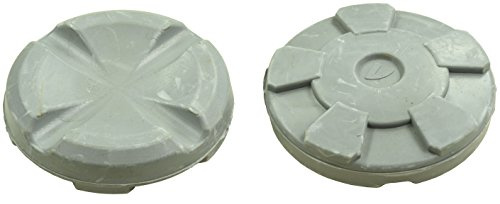 Pro-Lift-Montagetechnik Gummiauflage für Rangierwagenheber, rund, Außendurchmesser 105mm, grau, 83502T-2aT, 01793