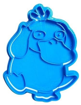 Cuticuter Psyduck Pokemon Ausstechform, Blau, 8 x 7 x 1.5 cm