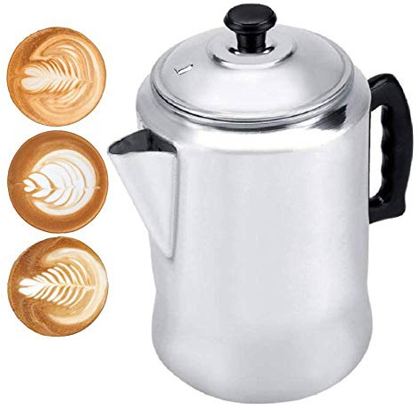Aluminium Alloy Teapot Aluminum Alloy Coffee Maker Pot Percolator Tea Kettle Stove Top With Lid