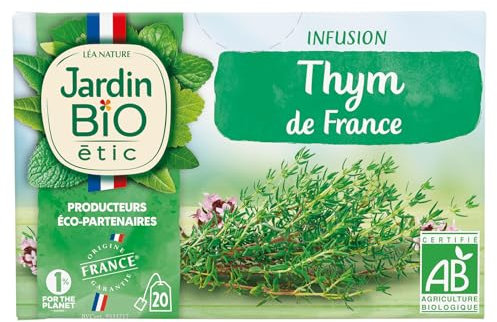 Jardin BIO étic - Infusion Thym 20 unités - 28g