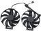 Grafikkartenlüfter 90mm für ASUS RTX 3060, ASUS RTX 3060 Ti 8GB DUAL MINI OC, Cooler Fan Grafikkarte Kühler Fan