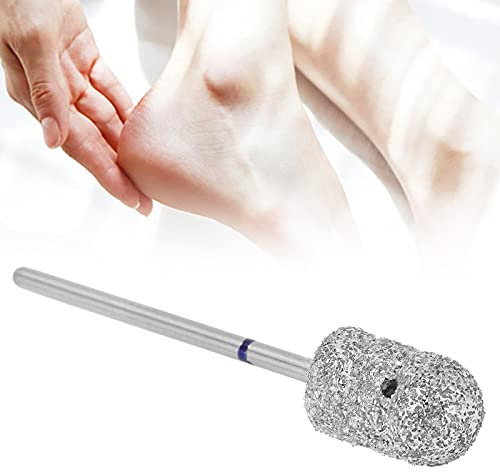 Punta Trapano Professionale in Acciaio Inox per Pedicure, Accessorio Elettrico per Rimozione Calli e Cura Unghie dei Piedi, Testina di Ricambio Precisa e Durevole per Manicure