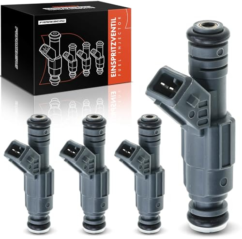 Frankberg 4x Einspritzventil 67118368196 | Kompatibel mit Astra G Caravan T98, Vectra B Caravan J96, Astra F T92, Zafira A MPV T98, Vectra B J96, Astra F Caravan T92