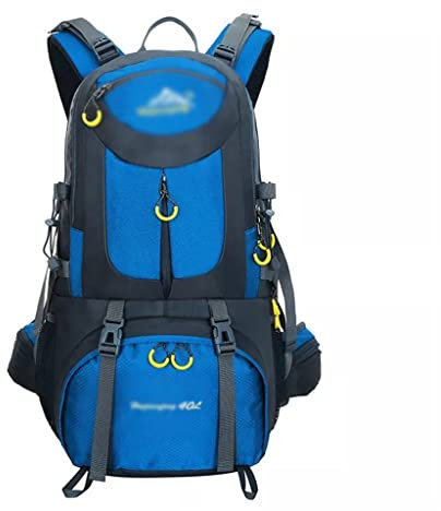 DLUXCA Outdoor-Tasche Herren und Damen Wanderrucksack Bergsteigen Reisen 50L Ausrüstung Sporttasche (Color : A, Size : 55x35x20cm)