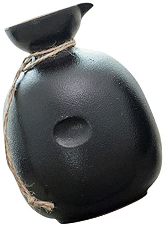 SHOWERORO Ceramic Japanese Style Wine Storage Jug Reusable Household Sake Bottle for Wine Storage and Serving Elegant Design for Home Kitchen Decor