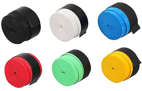 Anneome 6stücke Pack Tennis Griffband Für Handgriff Outdoor Sportband Tennisschläger Zubehör Pu Material Eloxiert rutschfest Feuchtigkeitsabsorbierend