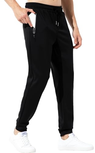Casey Kevin Jogginghose Herren Sporthose Herren Lang Freizeithose Sweathose Trainingshose Herren mit Reißverschluss Taschen