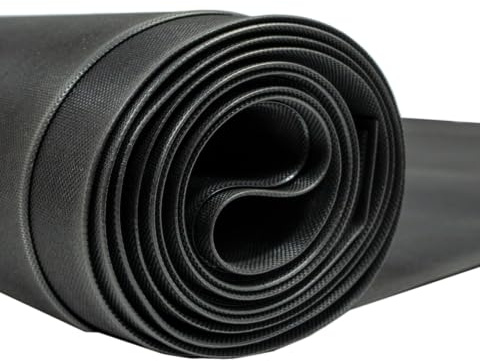 Skyguard Rubber Roofing Sheet for Flat Roofs - Longer Lasting Alternative to Roofing Felt for Sheds - Black Rubber Roofing Membrane No Talc (5m x 4m)