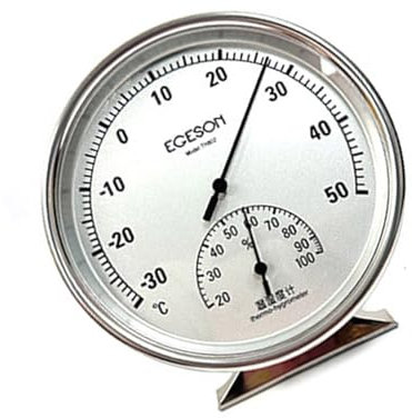 Precisions - Termómetros e higrómetro con amplios rangos de temperatura y humedad, mejoras para el hogar, jardín, patio, sauna