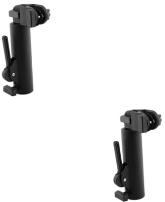 Toyvian 2pcs Golf Trolley Umbrella Holder Support for Strollers Wheelchairs and Beach Chairs Protects Tools From Sun and Rain Easy to Carry and Use