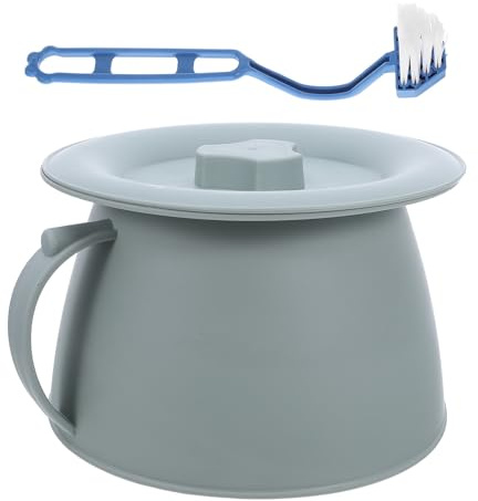 Healeved Portatile con e Bidet Urinale per Anziani Plastica Verde Facile e Trasportare