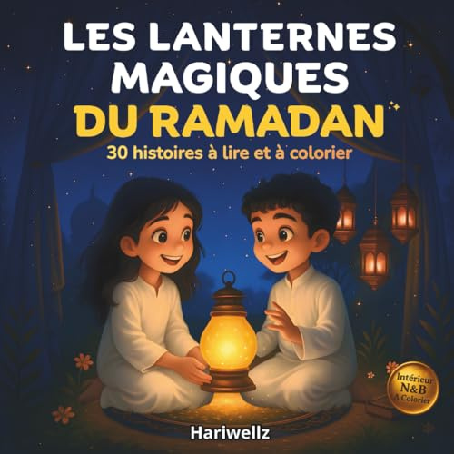 Les Lanternes Magiques du Ramadan: 30 histoires à colorier pour les nuits du Ramadan