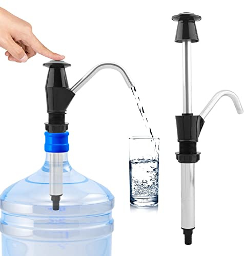 Sink Water Hand Pump Tap, Caravans Sink Tap Double Action Camping Trailer Motorhome Replacement, Self Priming Water Hand Pump Replacement Tool for Home Office Travel Trailer Motorhome Vehicles