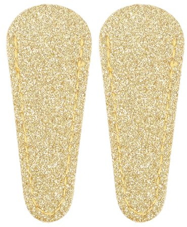CIMAXIC 2pcs Couvre-ciseaux en Cuir Or pour Ciseaux et Ciseaux à Broder, Protection Résistante à L'usure Rayures, Accessoire Élégant Vie Quotidienne
