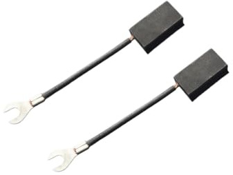 2 pièces D374 balais de carbone 10x18x32mm, balais de moteur à courant continu à haute teneur en carbone for générateurs d'outils électriques