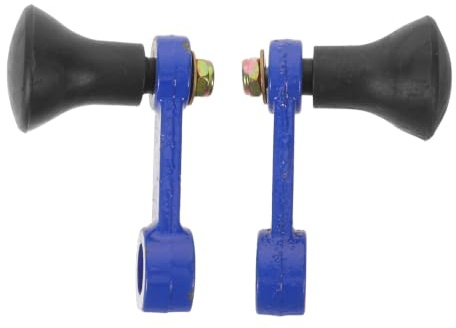 CANIGHT 2 Piezas Accesorio de Cultivador Rotativo para Tractor Manivela de Rotación Metálica y Acción de Elevación Suave, Adecuado para Labores Agrícolas Cultivo