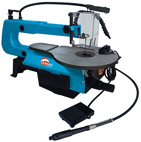 Leman SAC407 Dekupiersäge mit Pedal, 400 mm