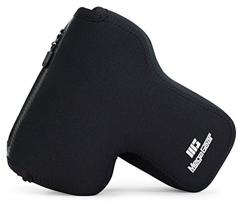MegaGear Ultraleichte Kameratasche aus Neopren kompatibel mit Canon EOS 850D, 250D, 200D, 800D, 77D, 9000D (18-55mm)