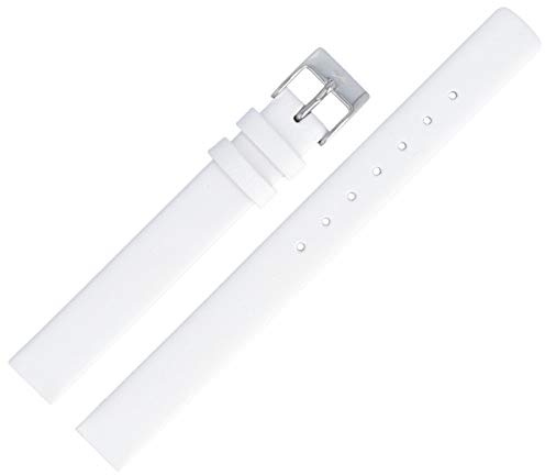 Skagen Uhrenarmband 12mm Leder Weiss - 358XSSLWW