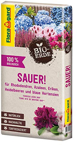 Floragard Bio-Erde Sauer 1x40 Liter