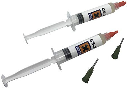 CS-Flux 10g (2x5g) Low Viscosity Halogen Free Lead Free Liquid Flux for BGA Component Rework Reballing Reflow Ideal for VGA GPU Repairs and Microsoldering