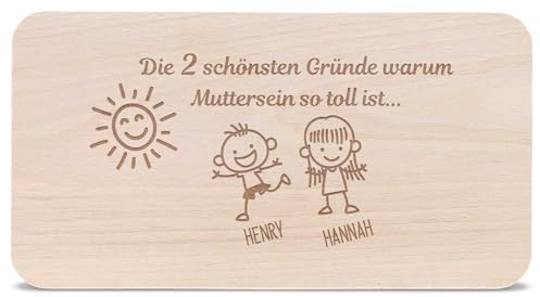 Breakfast Board with Engraving Der Beste Grund warum Opa sein so tolle ist [German Language] Gift for Grandad