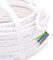 Stromkabel Flachkabel Mantelleitung Elektrokabel Flach Feuchtraumkabel YDYp NYM-J 3x1,5 mm2 450/750V Kabel Elektroleitung - 25m Ring