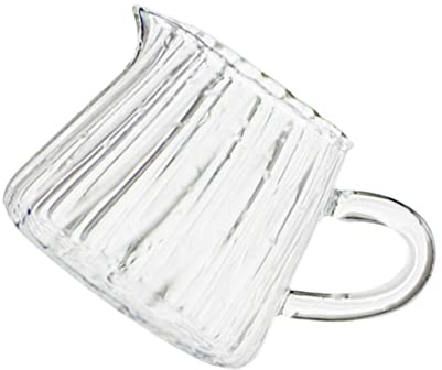 TOPBATHY Jarra De Leche Para Café Leche Jarra De Pequeña Recipiente Portátil Para Zumo y Bebidas Vaso Delicado Para o Café