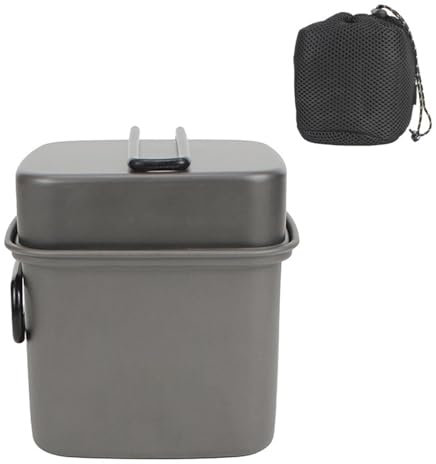 - Outdoor-Kochgeschirr-Set, Outdoor-Kochausrüstung, Camping-Kochgeschirr, Aluminium-Kochutensilien-Set, leichte Campingausrüstung für Camping, Radfahren, Wandern, Suchbegriffe Campingtopf