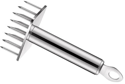 Praktische Fleischspießnadel Aus Edelstahl 304 Fleischklopfernadel Zum Grillen Und Kochen Mit Ergonomischen Griffdesigns