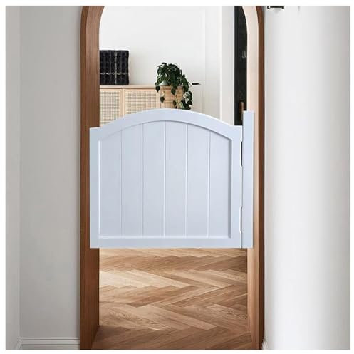 Salon Cafe Door Saloon Puerta Abatible White Saloon Puertas Abatibles, Puerta Abatible De Madera Maciza para Interiores, para Baño De Entrada De La Casa,Blanca,70x90cm