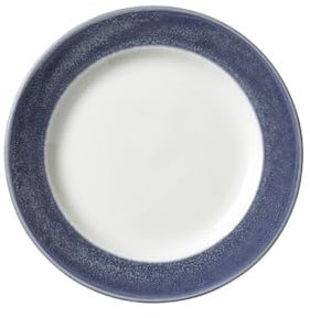 We Can Source It Revolution Edge Bluestone Harmony Plate 16.5cm (6½) Box of 12 Porcelain Side Plates Ideal for Bread Desserts and Small Servings Durable Bluestone Finish Microwave and Dishwasher Safe