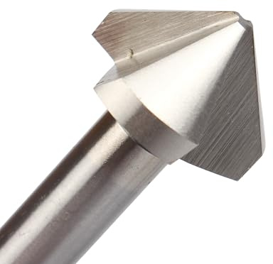 1 stück 4,5-50mm 3 Flöte 90 Grad HSS M2 6542 Senker Anfaswerkzeug Bohrer for Edelstahl Aluminiumlegierung(35mm)