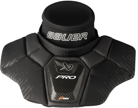 Bauer Torwart Halsschutz Pro BNQ schnittfest Senior für Eishockey und Inlinehockey