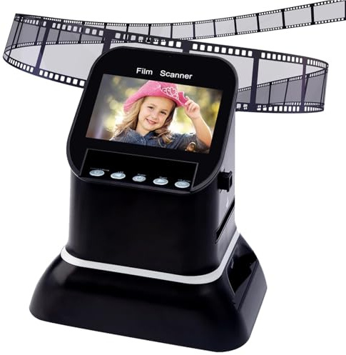 DHMYYXGS Film Digital Converter,Film Scanner,Medium Format Film Scanner,Digital Film Scanner,for Films,Slides,Negatives into Digital Photos,High Resolution