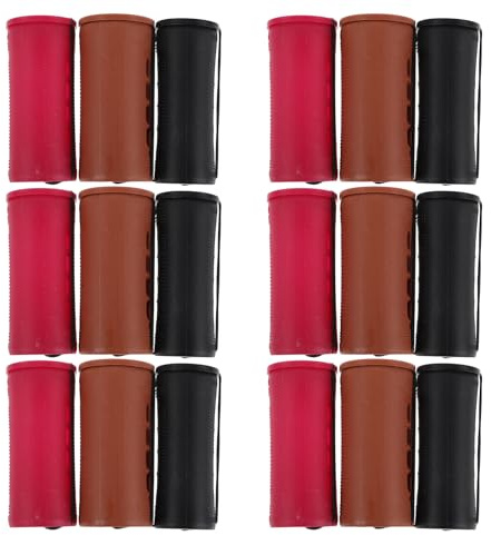 Cabilock 18pcs Non-slip Perm Rods with Elastic Bands for Hair Curling – 3 Sizes 4.0cm, 3.5cm, 3.0cm Cold for Long, Medium, and Short Natural Hair Styling at Home