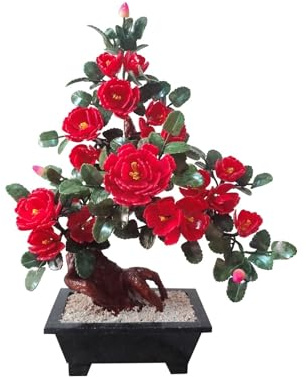 Bonsaï Artificiel Bonsaï Artificiel – de Jade, Plante d'intérieur, décoration for Bureau, Table Plantes artificielles