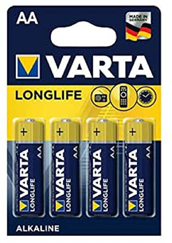Varta Longlife 1,5 V Zinc Carbon AA Batterien 4erPack