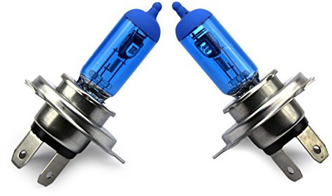 INION H4 Xenon Style Lampen Halogen Birne mit 60/55W Xenon Look als Fernlicht Abblendlicht Nebelscheinwerfer verwendbar Zugelassen