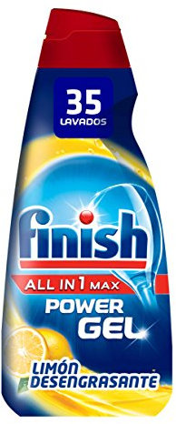 Finish Todo en 1 Plus Lavavajillas Gel Limón 33 dosis
