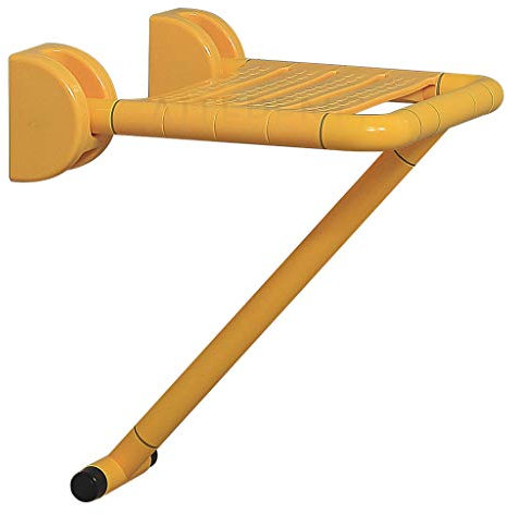 WRRAC-Duschhocker Badestuhl Faltbarer Duschsitz aus Edelstahl für Senioren ， Barrierefreie Duschsitze für Erwachsene Tritt Hocker