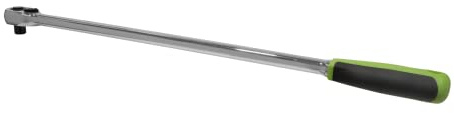Siegen S01207 Ratchet Wrench, 1/2 inch Sq Drive Ex Long Pear-Head Flip Reverse
