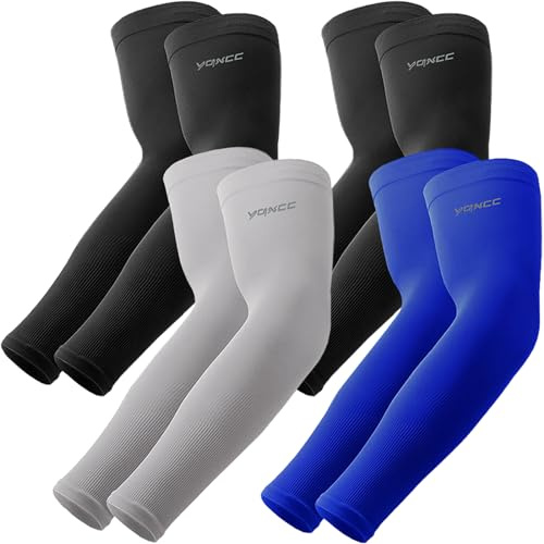 YQXCC Kühlung UV-Schutz Ärmlinge, Arm Sleeves Tattoo Cover für Damen Herren | UPF 50, leicht & atmungsaktiv, nahtlose Armabdeckungen, Outdoor-Arbeiten, Ideal für Basketball, Baseball, Golf