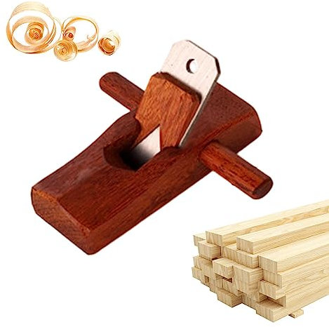 SHRIGM Pialla per Legno Manuale | Multifunzionale Preciso Confortevole Pialla Manuale Mogano | Pialla per Legno Falegname Forniture Fai da Te per Tagliare falegnami Lavorazione del Legno