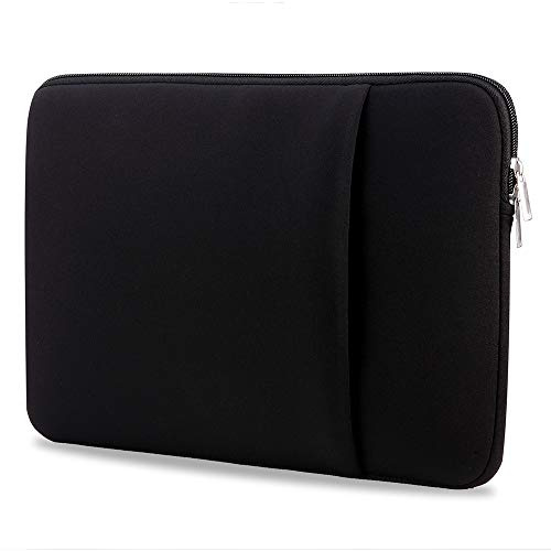 YIWENG B2015 Laptop Sleeve Soft Zipper Pouch 17'' Laptop Bag Replacement for Pro Ultrabook Laptop Black,Sleeve Bag