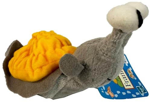 alles-meine.de GmbH Kuscheltier - Franklin – Eine Schildkröte erobert die Welt - Schnecke - 19 cm - Plüschtier Baby Kleinkinder Kinder Schmusetier - Babys Schnecken Tiere Hausti