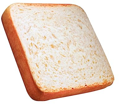 SKISUNO Toast-Kissen Aus Weiches Dekoratives Sitzkissen Für Sofa Als Schlafplatz Für Katzen Vielseitig Einsetzbar Als Umarmungskissen Oder Deko-Element